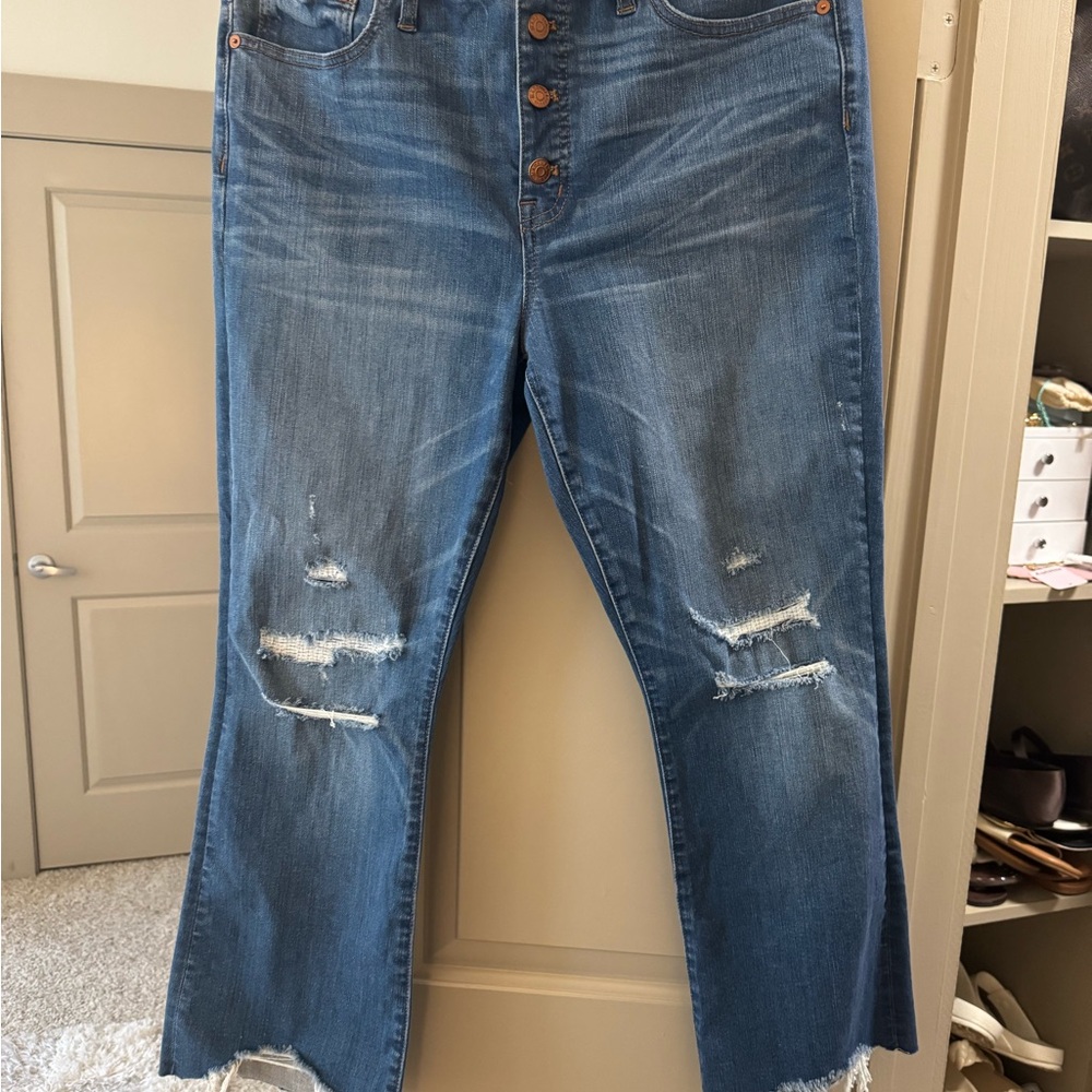 Madewell Cali Demi Boot jeans